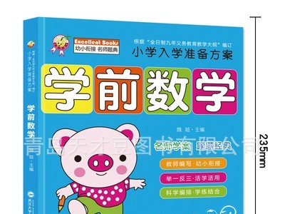 幼小衔接整合教材全套练习题拼音数学语文识字准备方案厂家代发书图2
