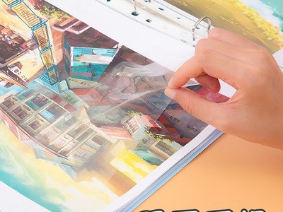A3画册夹作品集收纳夹8K儿童美术绘画收藏夹a3活页文件夹8K资料册图3